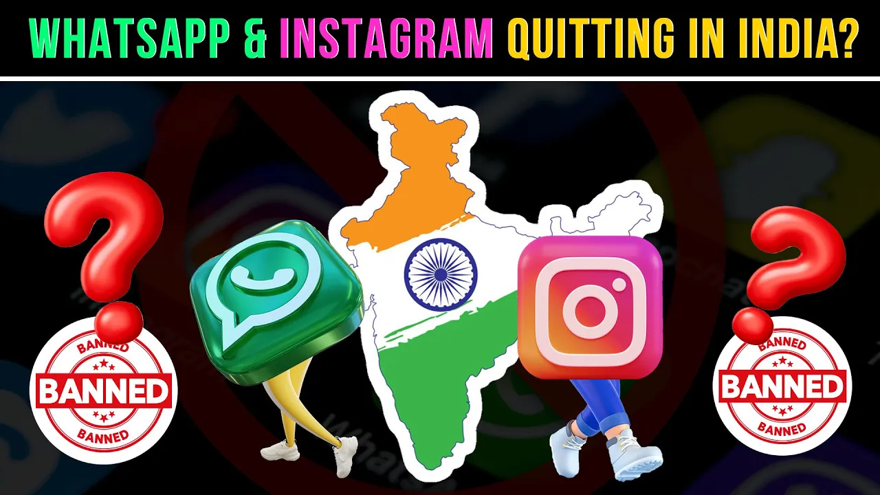 WhatsApp & Instagram Quitting in India?